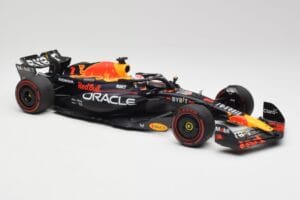 Red Bull RB19 #1 M. Verstappen Qatar Sprint Race 2nd WC 2023 Minichamps 1:18 110231801 Metalas - nuotrauka 4 iš 6