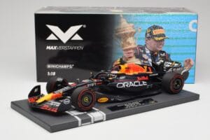 Red Bull RB19 Oracle #1 M. Verstappen British GP 2023 Winner Minichamps 1:18 113231101 Derva - nuotrauka 7 iš 7
