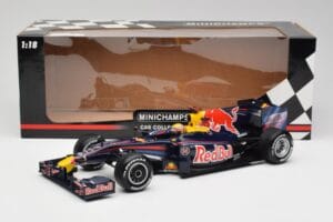 Red Bull RB3 #2 M. Webber F1 2007 Minichamps 1:18 110110272 Metalas - nuotrauka 6 iš 6