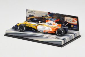 Renault R27 G. Fisichella / H. Kovalainen Showcar 2007 Minichamps 1:43 403070172 Metalas - nuotrauka 3 iš 5