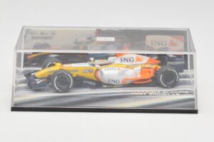 Renault R27 G. Fisichella / H. Kovalainen Showcar 2007 Minichamps 1:43 403070172 Metalas - nuotrauka 5 iš 5