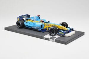 Renault F1 Team R25 #5 F. Alonso 3rd Place Brazil GP 2005 World Champion Minichamps 1:18 117051705 Metalas - nuotrauka 4 iš 7