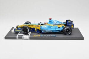 Renault F1 Team R25 #5 F. Alonso 3rd Place Brazil GP 2005 World Champion Minichamps 1:18 117051705 Metalas