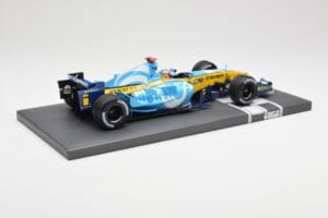 Renault F1 Team R25 #5 F. Alonso Winner French GP 2005 Minichamps 1:18 117051005 Metalas - nuotrauka 3 iš 7