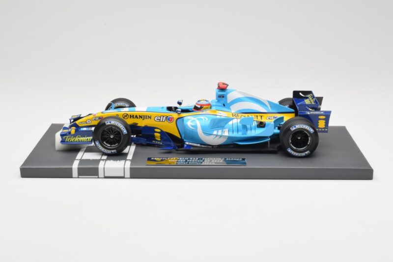 Renault F1 Team R25 #5 F. Alonso Winner French GP 2005 Minichamps 1:18 117051005 Metalas