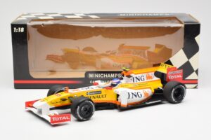 Renault F1 Team R29 #10 R. Grosjean F1 2009 Minichamps 1:18 150090108 Metalas - nuotrauka 6 iš 6