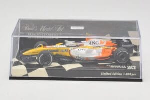 Renault R28 #6 Showcar 2008 Minichamps 1:43 400080076 Metalas - nuotrauka 5 iš 5