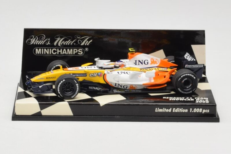 Renault R28 #6 Showcar 2008 Minichamps 1:43 400080076 Metalas