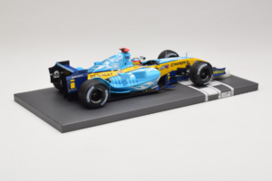 Renault R25 #5 F. Alonso 2nd Place Belgian GP 2005 Minichamps 1:18 117051605 Metalas - nuotrauka 3 iš 7