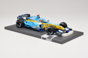 Renault R25 #5 F. Alonso 2nd Place Belgian GP 2005 Minichamps 1:18 117051605 Metalas - nuotrauka 4 iš 7