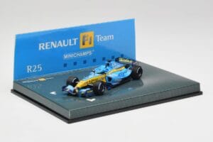 Renault R25 #1 F. Alonso F1 World Champion 2005 Minichamps 1:43 403050105 Metalas - nuotrauka 2 iš 4
