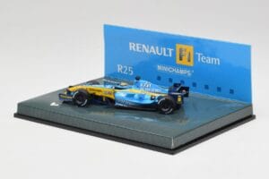 Renault R25 #1 F. Alonso F1 World Champion 2005 Minichamps 1:43 403050105 Metalas - nuotrauka 3 iš 4