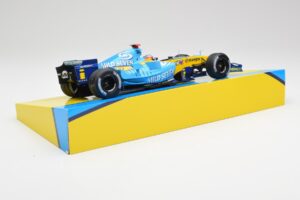Renault R25 #5 F. Alonso Brazil GP F1 World Champion 2005 Minichamps 1:18 147051705 Metalas - nuotrauka 3 iš 6