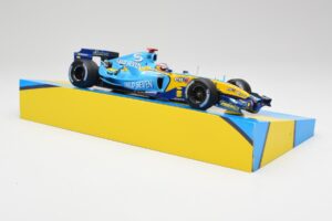 Renault R25 #5 F. Alonso Brazil GP F1 World Champion 2005 Minichamps 1:18 147051705 Metalas - nuotrauka 4 iš 6