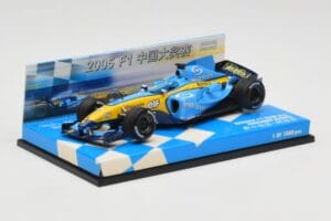 Renault R25 #5 F. Alonso Race Car 2005 Minichamps 1:43 403050025 Metalas - nuotrauka 2 iš 5