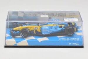 Renault R25 #5 F. Alonso Race Car 2005 Minichamps 1:43 403050025 Metalas - nuotrauka 5 iš 5