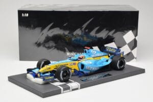 Renault R25 #5 F. Alonso Bahrain GP 2005 Minichamps 1:18 117050305 Derva - nuotrauka 7 iš 7