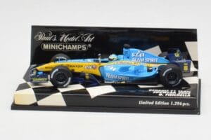 Renault R26 G. Fisichella Showcar F1 2006 Minichamps 1:43 400060072 Metalas