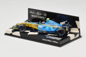 Renault R26 H. Kovalainen F1 Test Car 2006 Minichamps 1:43 400060041 Metalas - nuotrauka 3 iš 5
