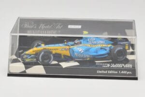 Renault R26 H. Kovalainen F1 Test Car 2006 Minichamps 1:43 400060041 Metalas - nuotrauka 5 iš 5