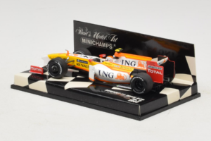 Renault R29 #8 N. Piquet Jr. F1 2009 Minichamps 1:43 400090008 Metalas - nuotrauka 3 iš 5