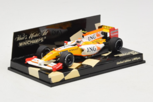 Renault R29 #8 N. Piquet Jr. Showcar F1 2009 Minichamps 1:43 400090078 Metalas - nuotrauka 2 iš 5