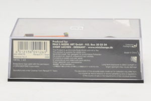 Renault R29 #8 N. Piquet Jr. Showcar F1 2009 Minichamps 1:43 400090078 Metalas - nuotrauka 5 iš 5