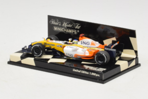 Renault R27 #3 G. Fisichella Renault F1 Team Showcar 2007 Minichamps 1:43 400070073 Metalas - nuotrauka 3 iš 5