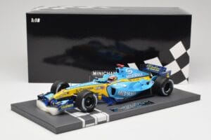 Renault R25 #5 F. Alonso San Marino GP Winner 2005 Minichamps 1:18 117050405 Derva - nuotrauka 7 iš 7