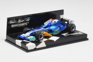 Sauber C24 J. Villeneuve F1 2005 Minichamps 1:43 400050011 Metalas - nuotrauka 3 iš 5