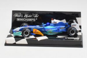 Sauber C24 J. Villeneuve F1 2005 Minichamps 1:43 400050011 Metalas