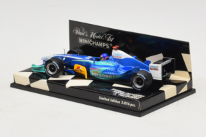 Sauber C24 Petronas #11 J. Villeneuve Sauber Petronas F1 Team Showcar 2005 Minichamps 1:43 400050081 Metalas - nuotrauka 3 iš 5
