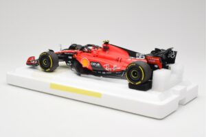 Scuderia Ferrari SF-23 #55 C. Sainz Belgian GP 2023 BBR 1:18 BBR231855C Metalas - nuotrauka 5 iš 7