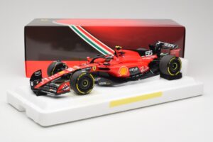 Scuderia Ferrari SF-23 #55 C. Sainz Belgian GP 2023 BBR 1:18 BBR231855C Metalas - nuotrauka 7 iš 7