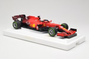 Scuderia Ferrari SF21 #16 C. Leclerc Emilia Romagna GP 2021 BBR 1:18 BBR211816 Metalas - nuotrauka 4 iš 7