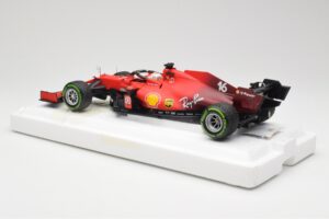 Scuderia Ferrari SF21 #16 C. Leclerc Emilia Romagna GP 2021 BBR 1:18 BBR211816 Metalas - nuotrauka 5 iš 7