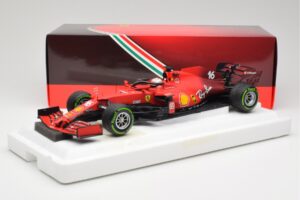 Scuderia Ferrari SF21 #16 C. Leclerc Emilia Romagna GP 2021 BBR 1:18 BBR211816 Metalas - nuotrauka 7 iš 7
