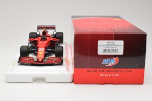 Scuderia Ferrari SF21 #55 C. Sainz Emilia Romagna GP 2021 BBR 1:18 BBR211855 Metalas - nuotrauka 6 iš 7