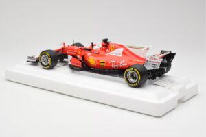 Scuderia Ferrari SF70H #5 S. Vettel Winner Australian GP 2017 End of Race BBR 1:18 BBR181705-E Metalas - nuotrauka 5 iš 7