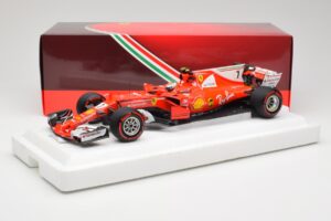 Scuderia Ferrari SF70H #7 K. Raikkonen Monaco GP 2017 BBR 1:18 BBR181717 Metalas - nuotrauka 7 iš 7
