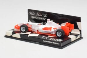 Super Aguri SA06 A. Suzuki F1 2006 Minichamps 1:43 400060224 Metalas - nuotrauka 2 iš 5