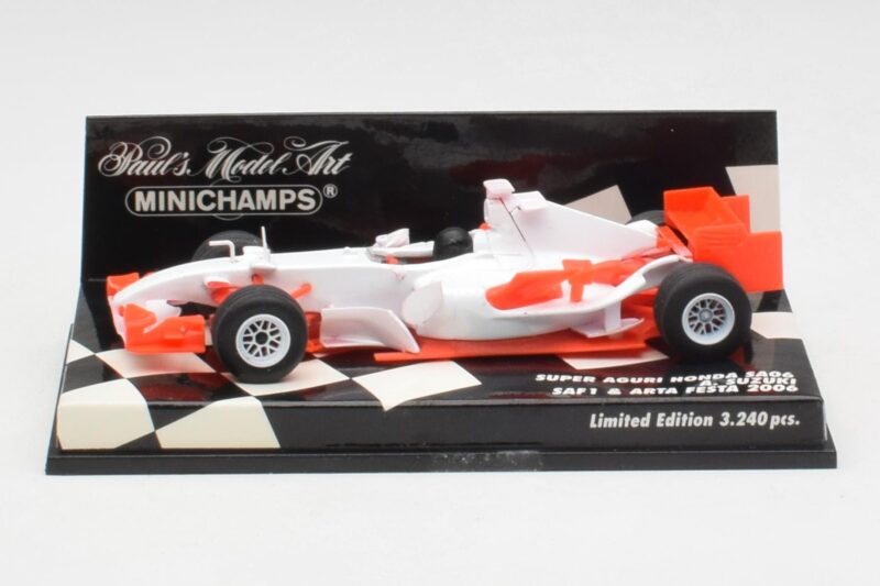 Super Aguri SA06 A. Suzuki F1 2006 Minichamps 1:43 400060224 Metalas