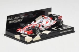 Super Aguri Honda SA06 #22 T. Sato Japanese GP 2006 Minichamps 1:43 400060122 Metalas - nuotrauka 2 iš 5