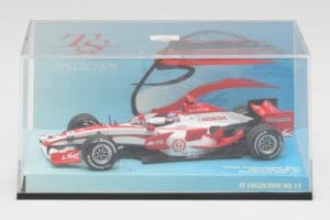 Super Aguri Honda SA07 #22 T. Sato Race Car 2007 Minichamps 1:43 518074322 Metalas - nuotrauka 5 iš 5