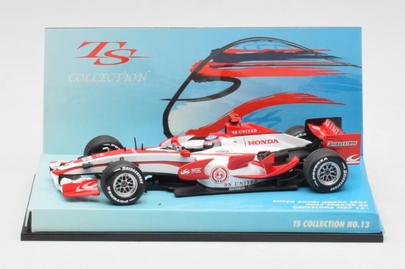 Super Aguri Honda SA07 #22 T. Sato Race Car 2007 Minichamps 1:43 518074322 Metalas