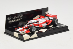 Super Aguri SA08 Honda #18 T. Sato F1 2008 Minichamps 1:43 400080018 Metalas - nuotrauka 2 iš 5