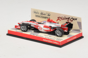 Super Aguri SA07 T. Sato F1 Showcar 2007 Minichamps 1:43 403080092 Metalas - nuotrauka 3 iš 5
