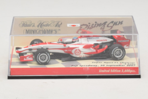Super Aguri SA07 T. Sato F1 Showcar 2007 Minichamps 1:43 403080092 Metalas - nuotrauka 5 iš 5