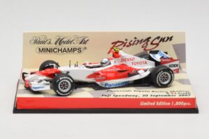 Toyota TF107 #12 J. Trulli Showcar 2007 Minichamps 1:43 403070082 Metalas