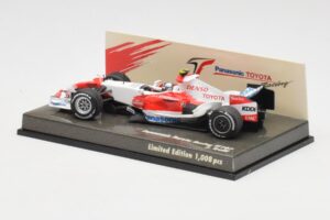 Toyota TF108 Showcar J. Trulli 2008 Minichamps 1:43 AM601297 Metalas - nuotrauka 3 iš 5